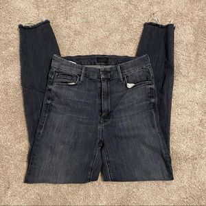 MOTHER the looker ankle fray size 26